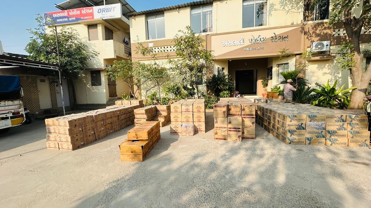અમદાવાદ ગ્રામ્ય: ₹૮૦ લાખથી વધુનો દારૂ ઝડપાયો! – ahemedabadnews